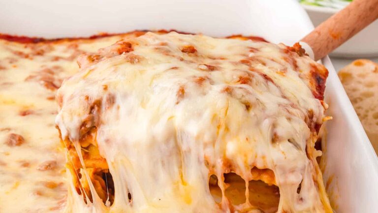 Lazy Lasagna recipe by Cheerful Cook.