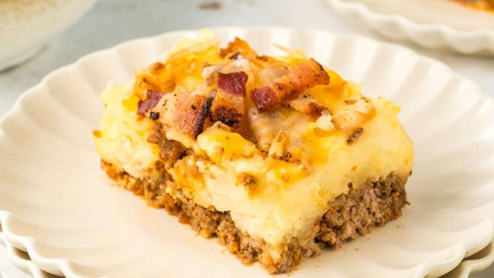 Cowboy Meatloaf And Potato Casserole recipe by xoxoBella.