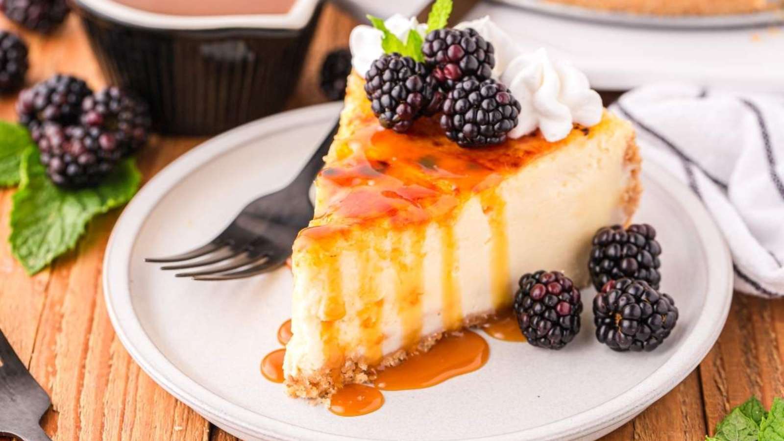 Creme Brûlée Cheesecake recipe by xoxoBella.