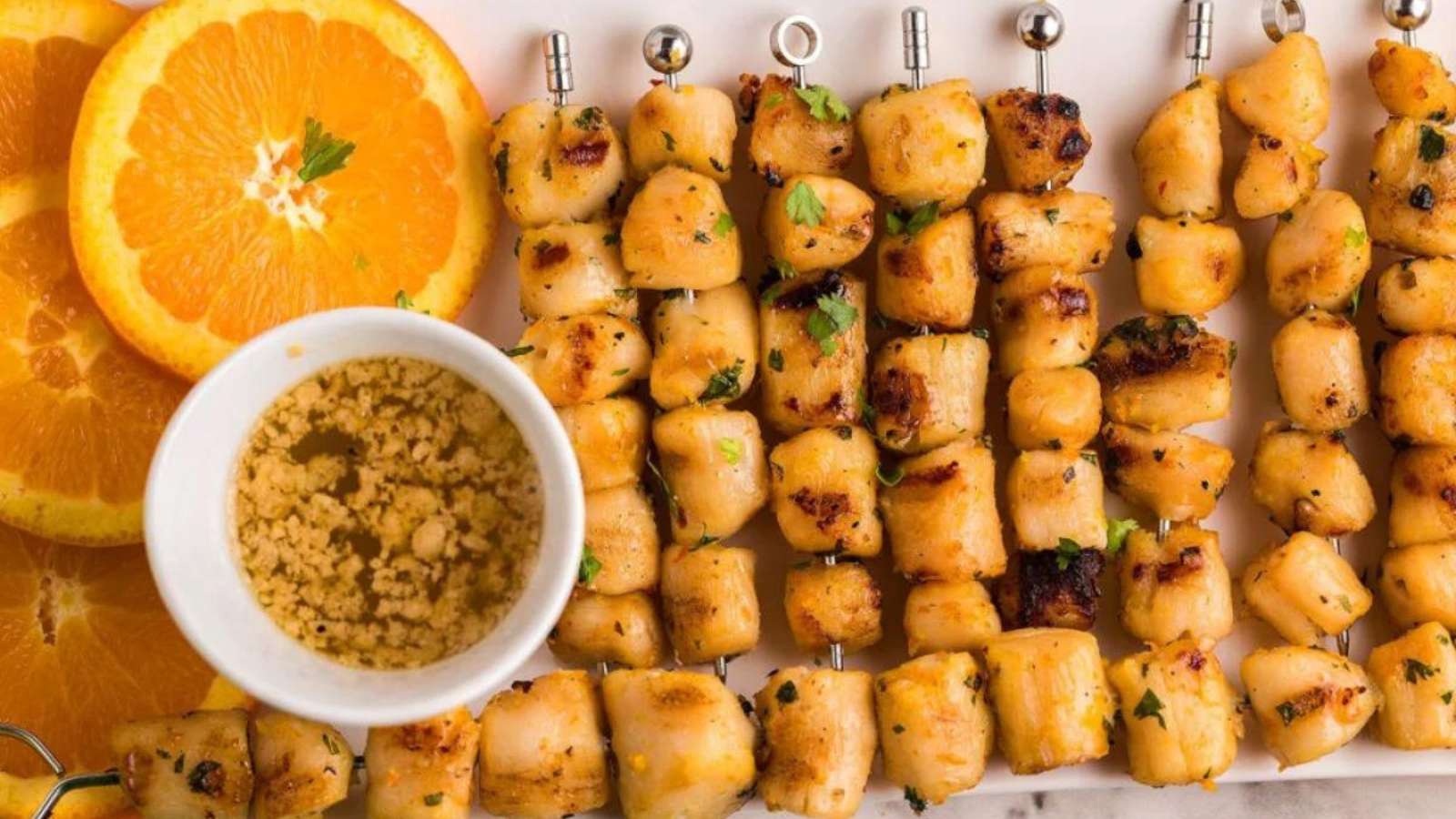 Grilled Scallop Skewers recipe by xoxoBella.