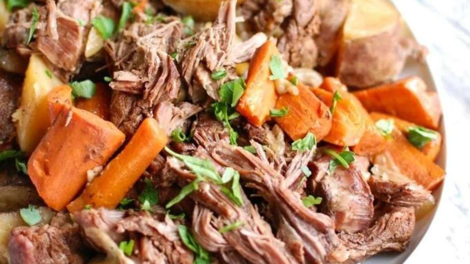 Crockpot Chuck Roast recipe by A Cedar Spoon.