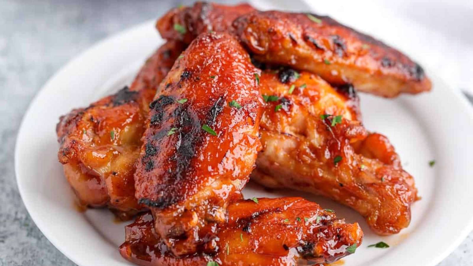 Honey BBQ Wings recipe by Beyond the Chicken Coop.