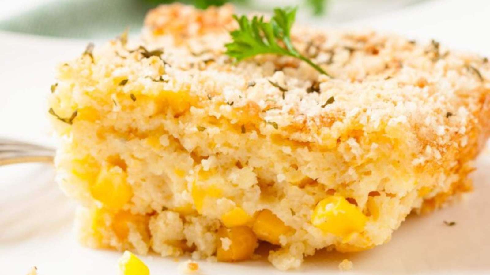 Easy Corn Casserole recipe by Chew Out Loud.