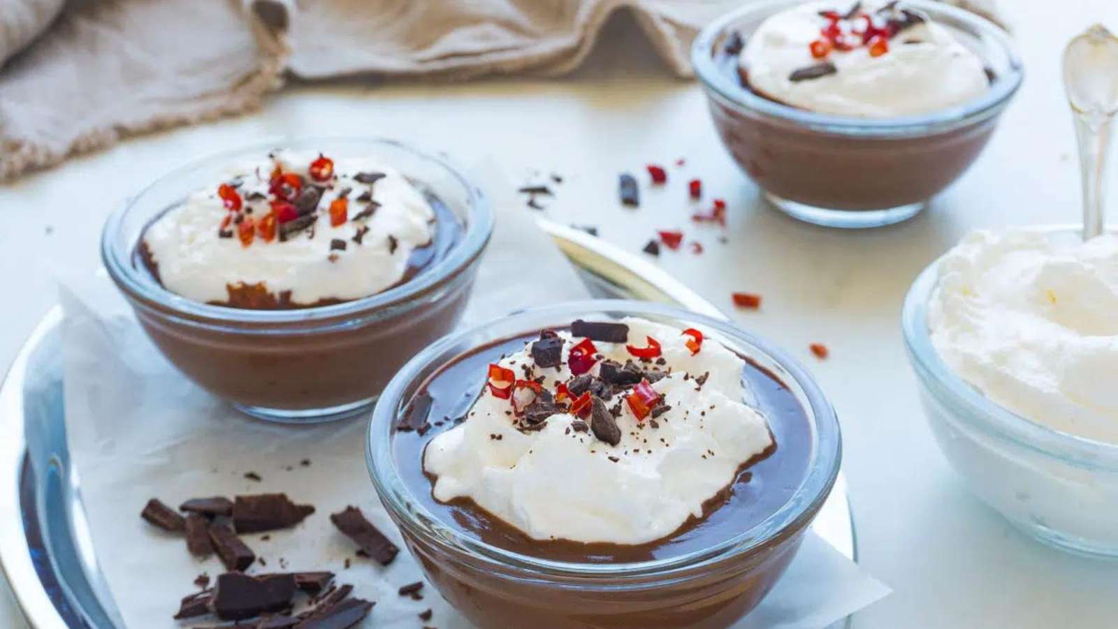 Dark Chocolate Pudding recipe by Chocolates and Chai.