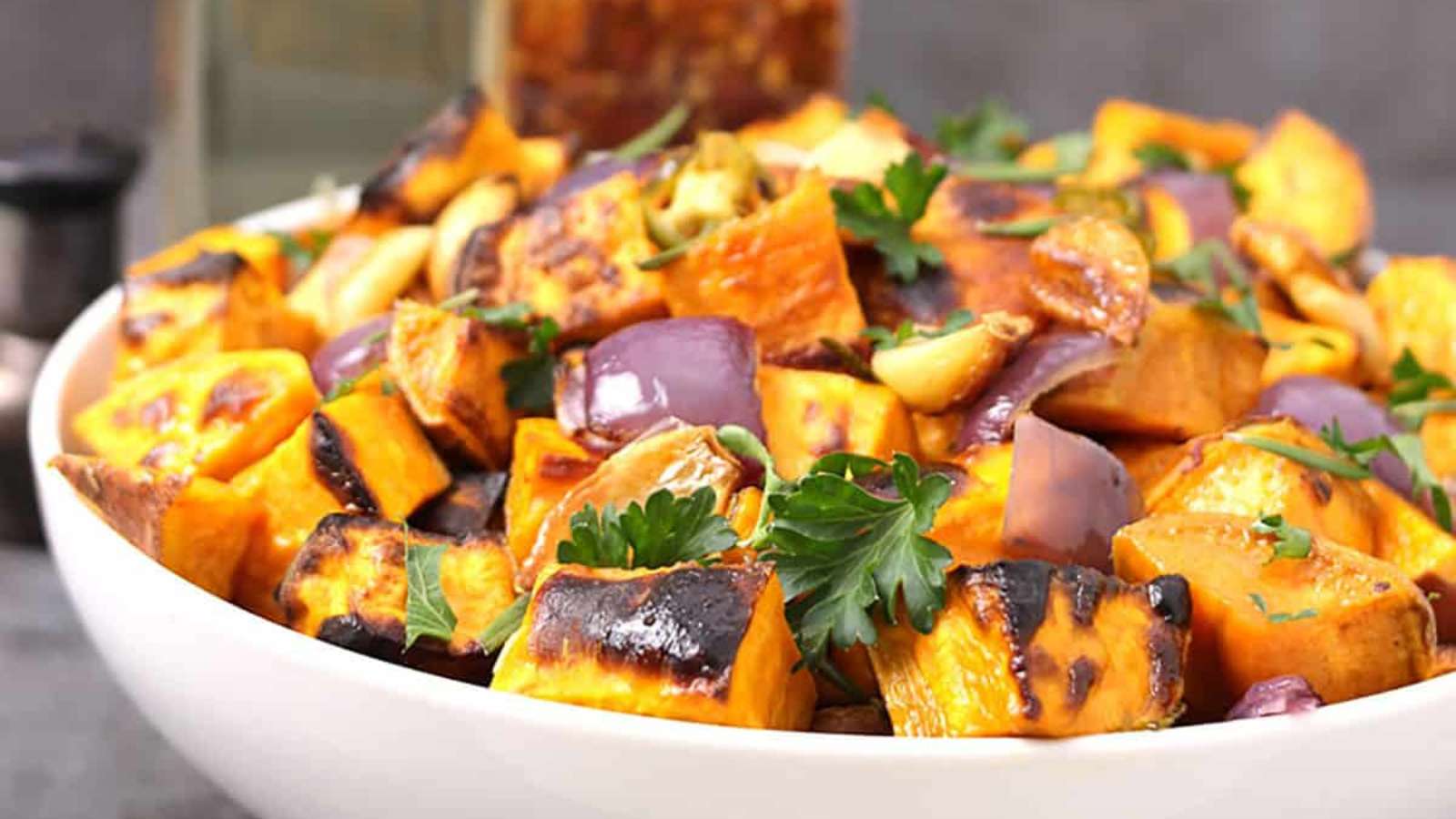 Roasted Sweet Potatoes recipe by Cook With Kushi.
