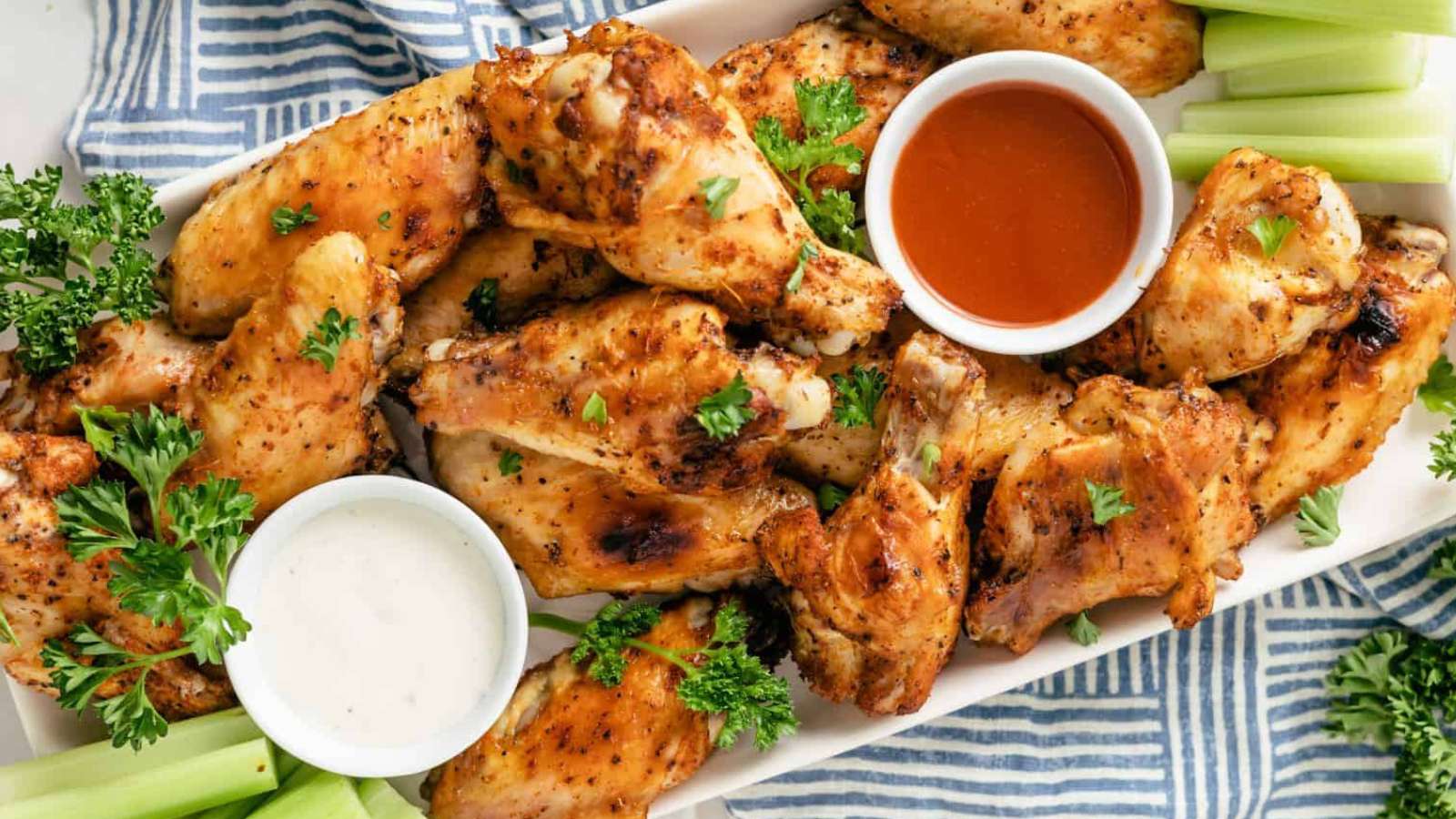 Slow Cooker Chicken Wings recipe by Dr. Davinah’s Eats.