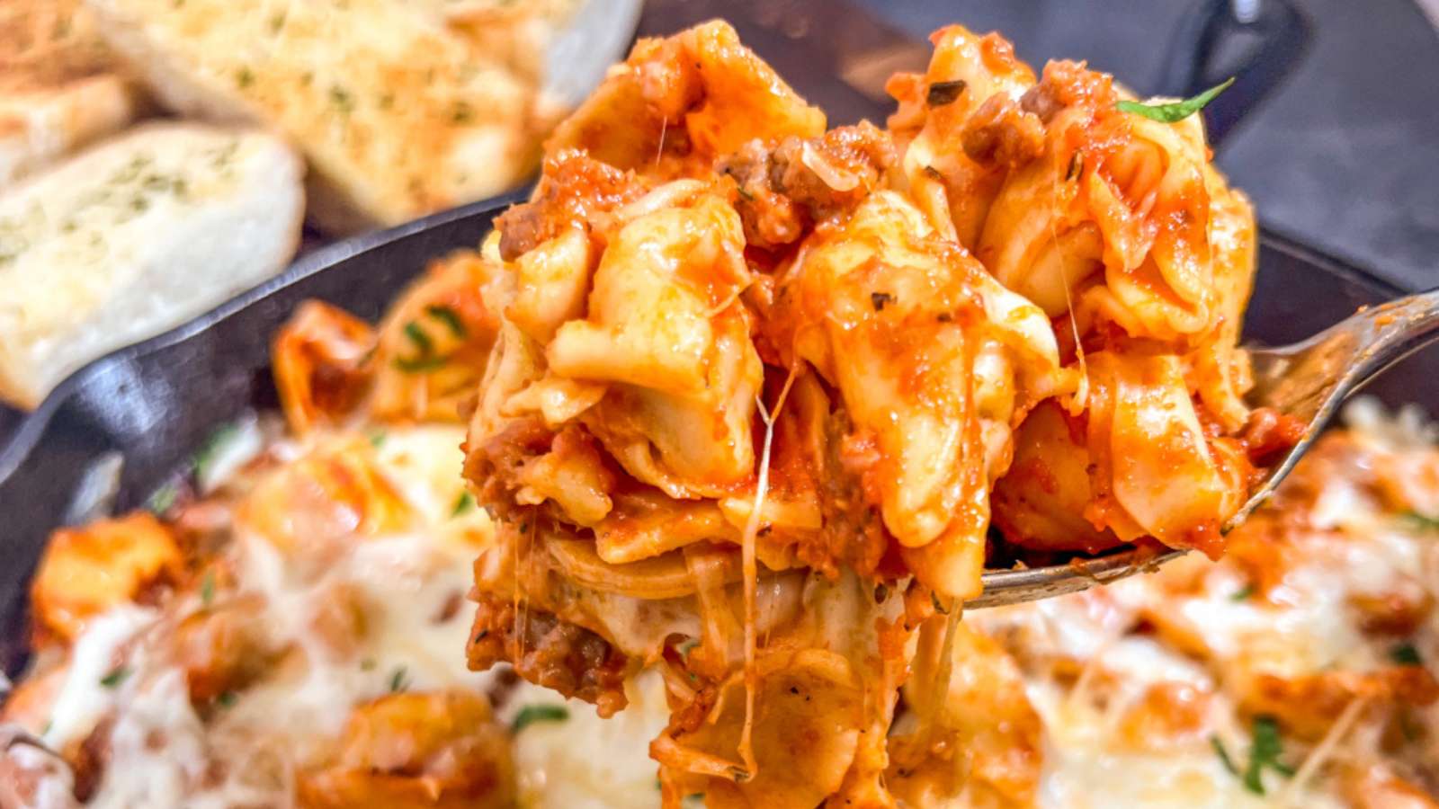 Tortellini With Sausage recipe by Dutch Oven Daddy.