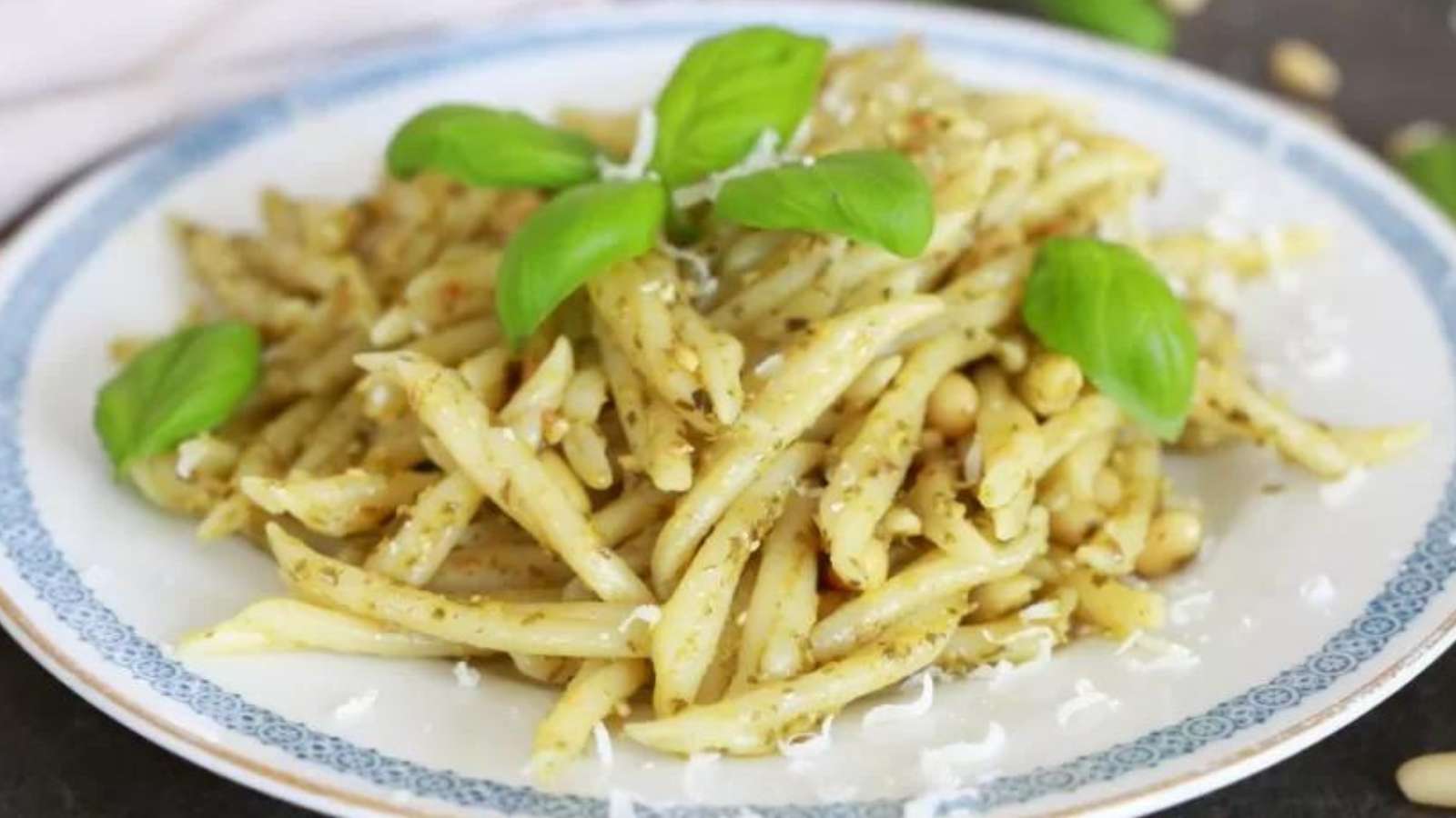 Trofie Pasta With Pesto recipe by Emkay’s Kitchen.