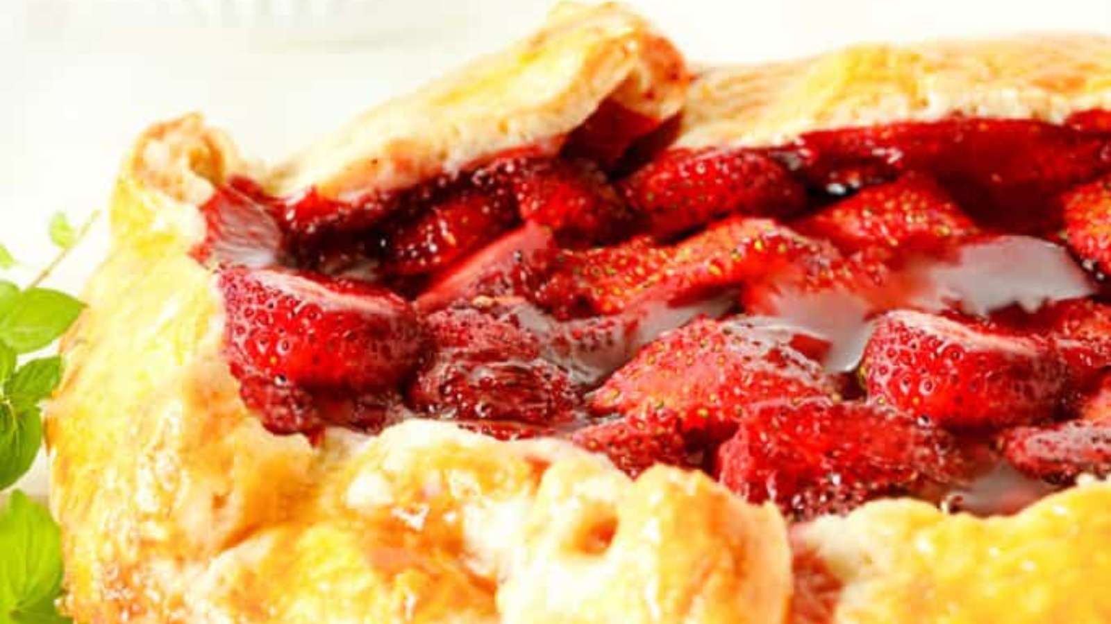 Easy Strawberry Galette recipe by Erren’s Kitchen.