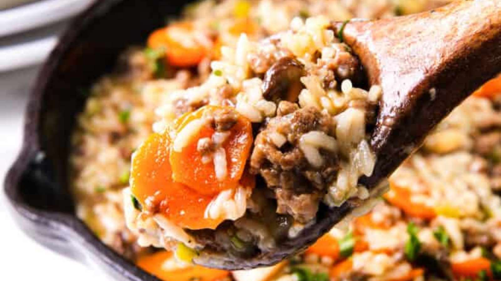 Hamburger And Rice recipe by Erren’s Kitchen.