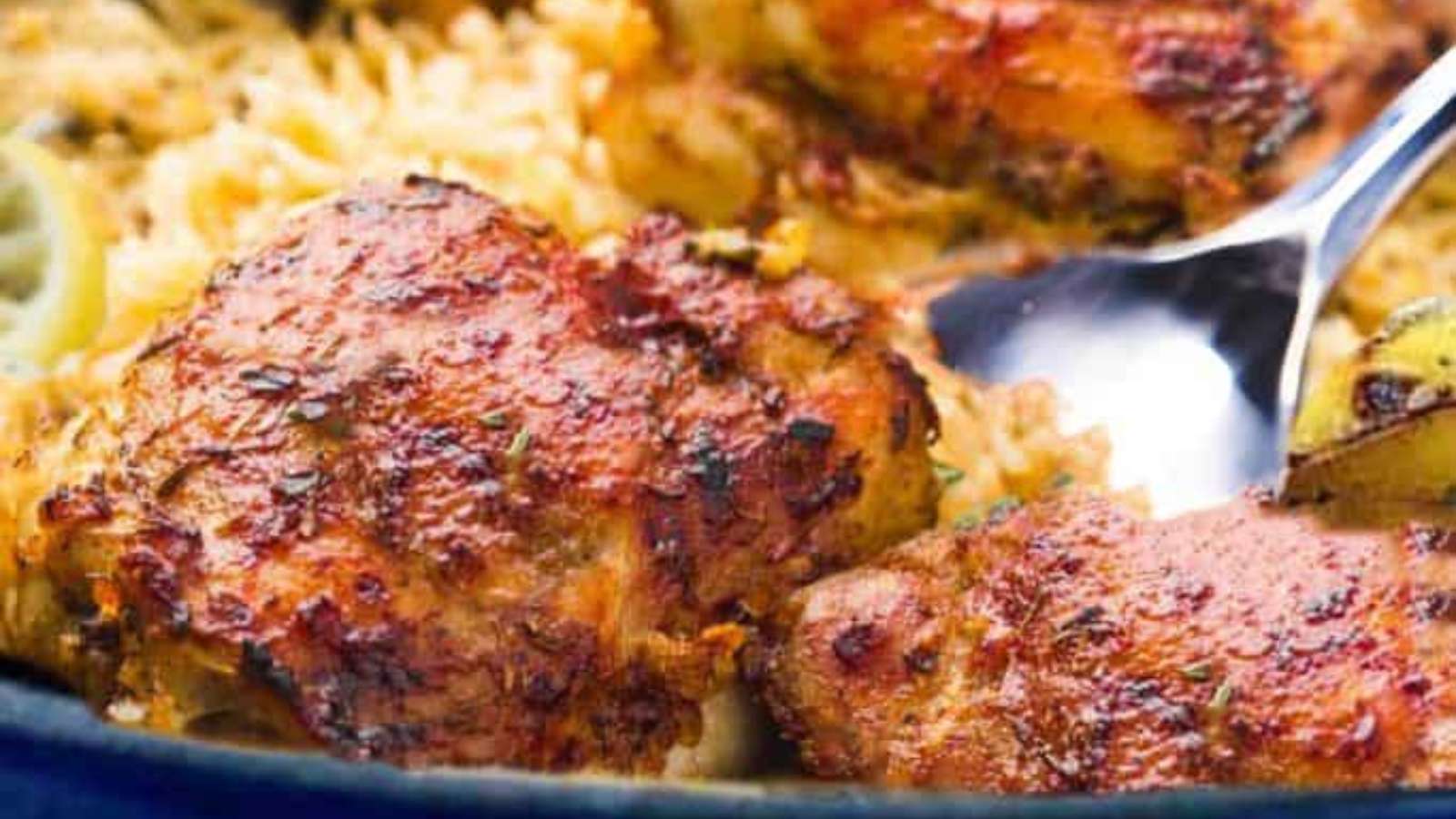 Lemon Chicken Rice Bake recipe by Erren’s Kitchen.