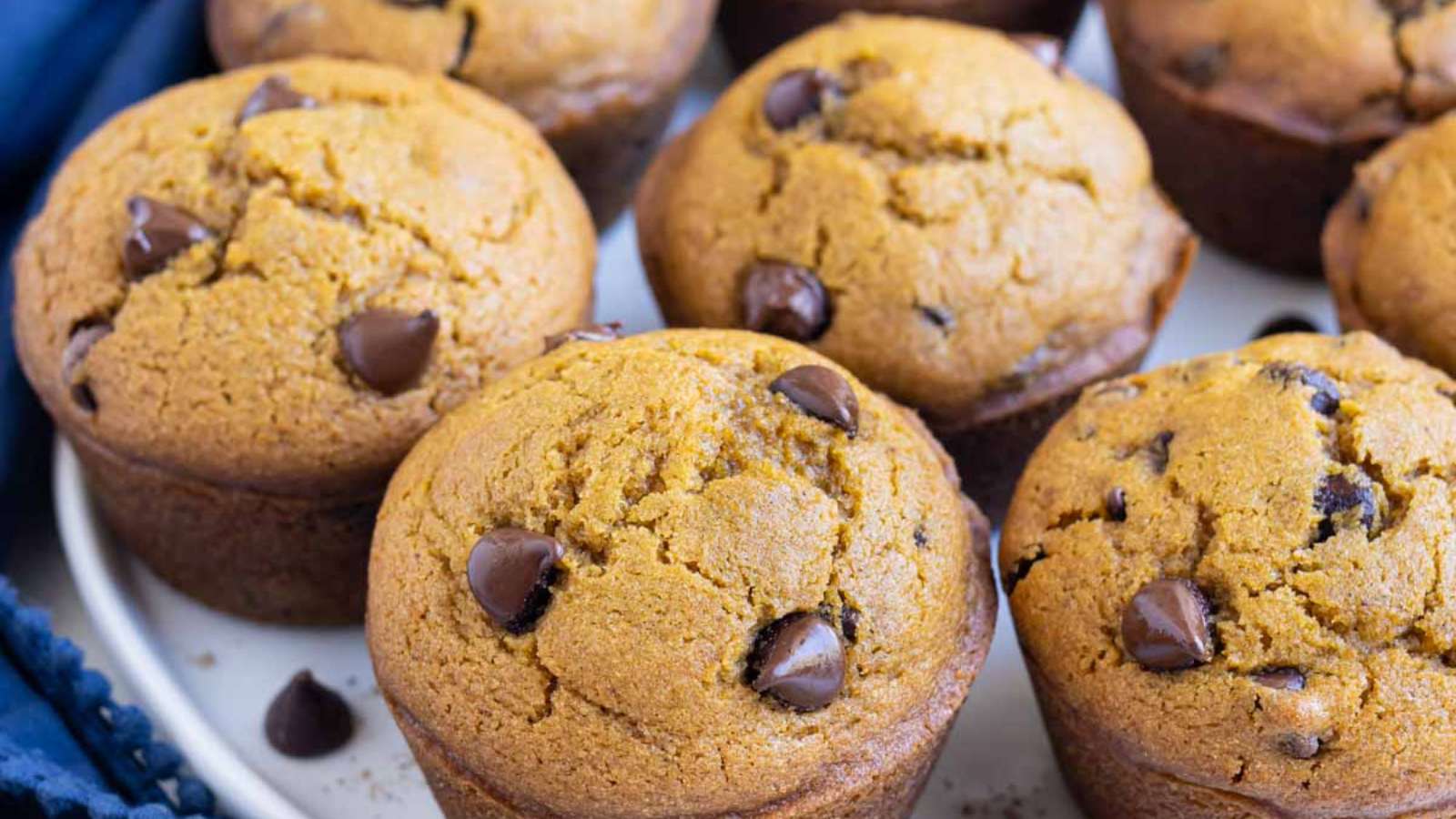 Pumpkin Chocolate Chip Muffins recipe by Evolving Table.