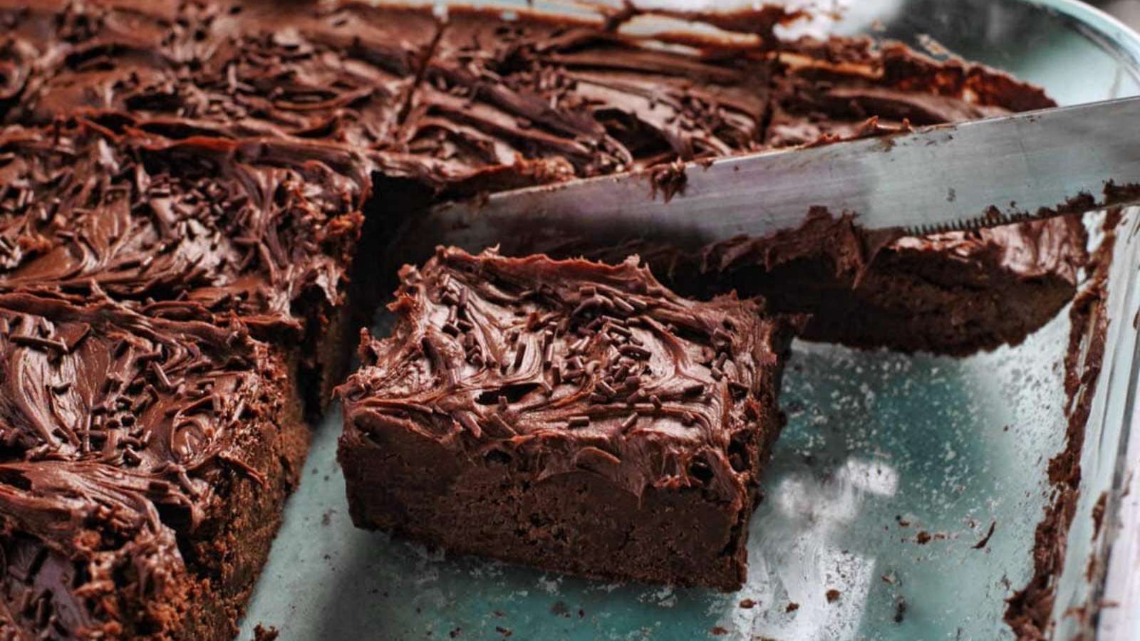 Chocoholic Chocolate Squares recipe by Food Meanderings.