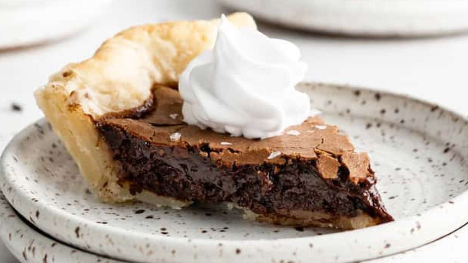 Chocolate Chess Pie recipe by Grandbaby Cakes.