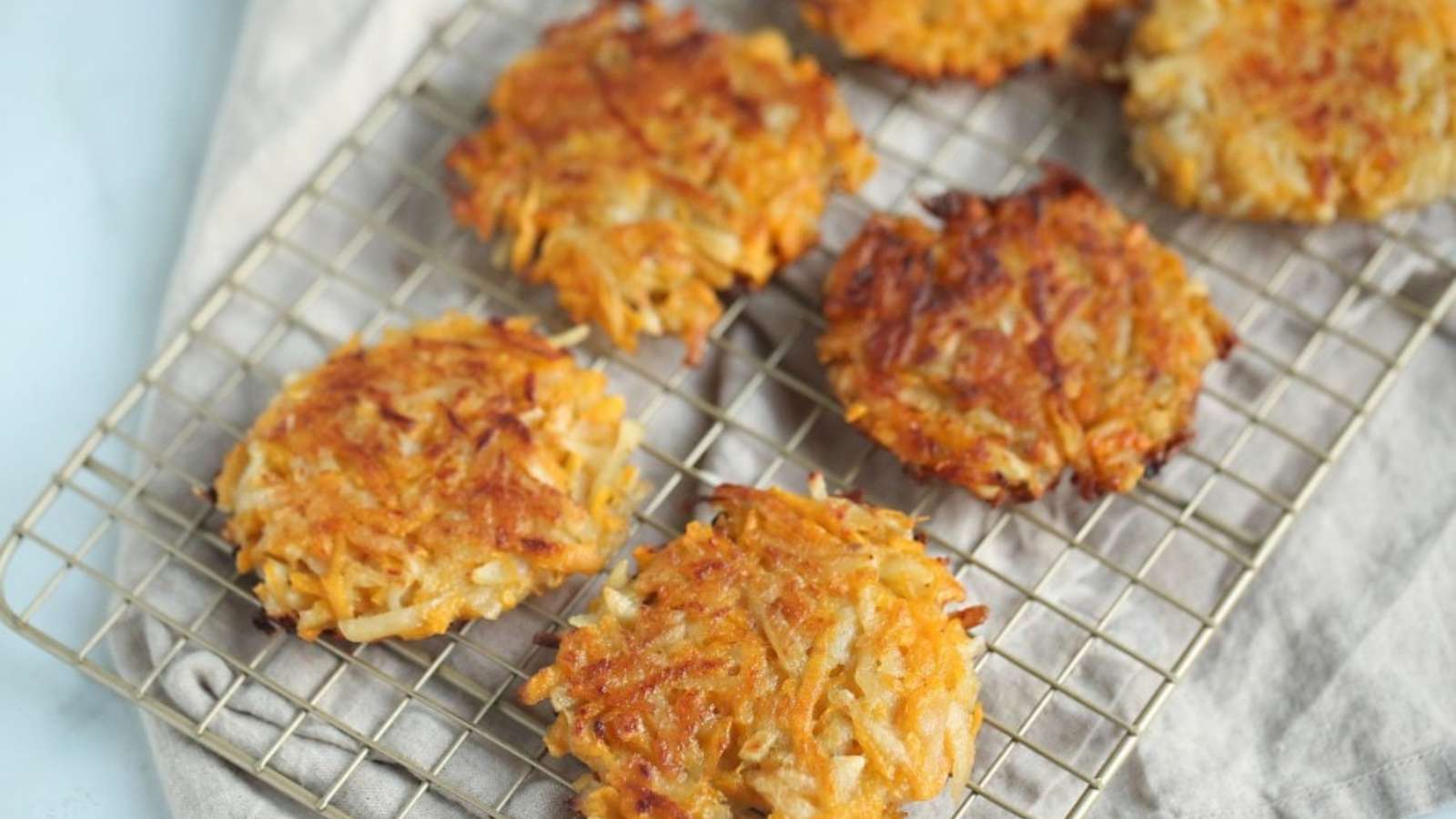 Butternut Squash Potato Cakes recipe by Kitchen Divas.