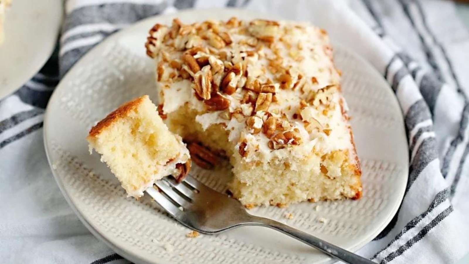 Caramel Pecan Cake recipe by Kitchen Divas.