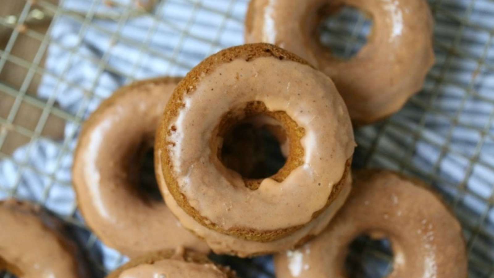 Easy Glazed Pumpkin Donuts recipe by Kitchen Divas.