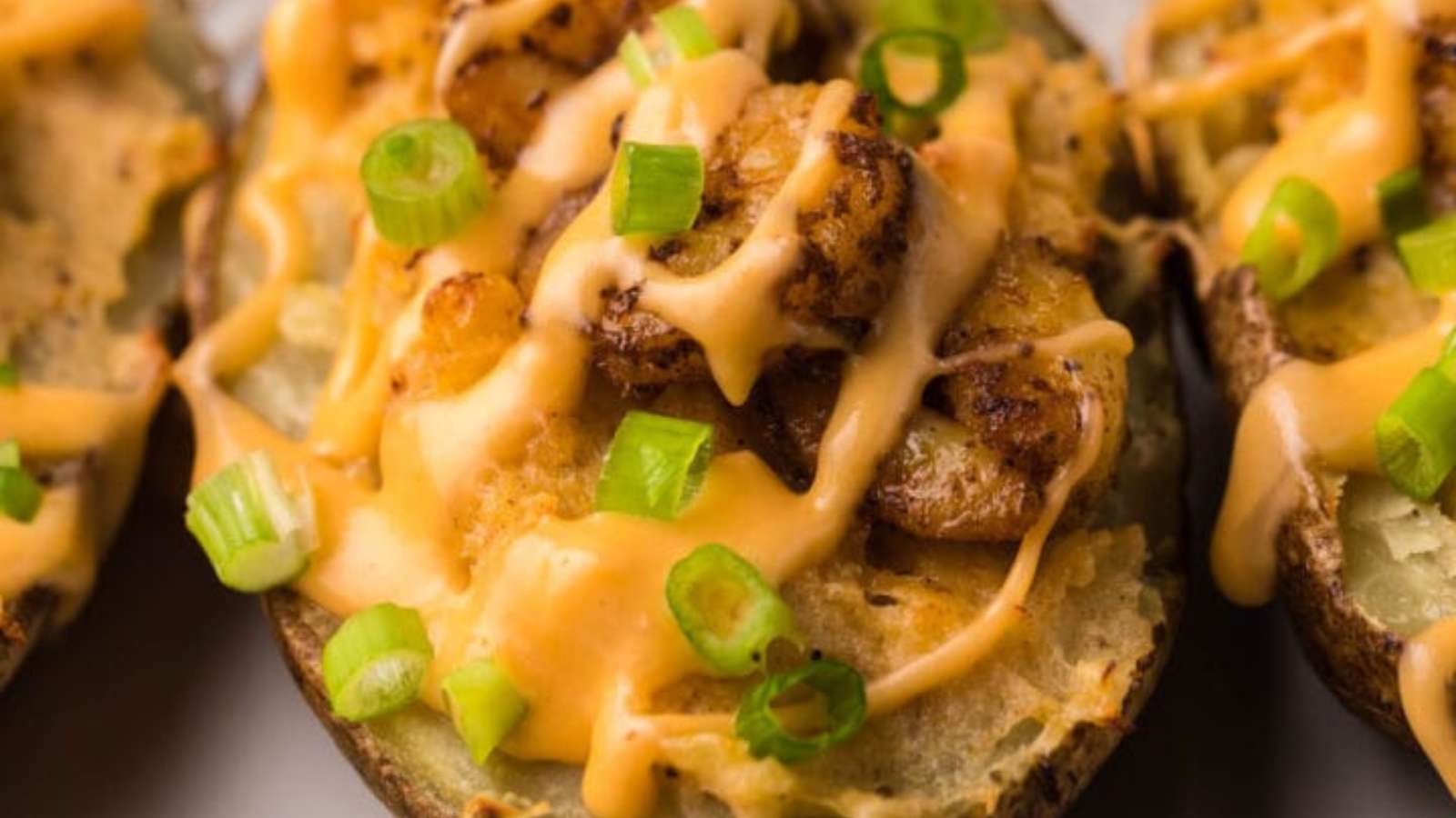 Seafood Baked Potatoes recipe by Kitchen Divas.