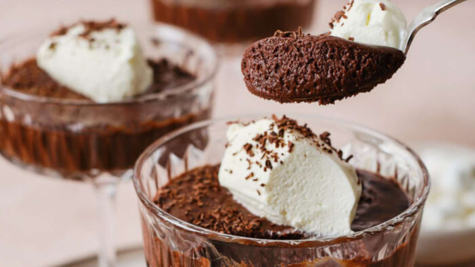 Easy Chocolate Mousse recipe by Little Sweet Baker.