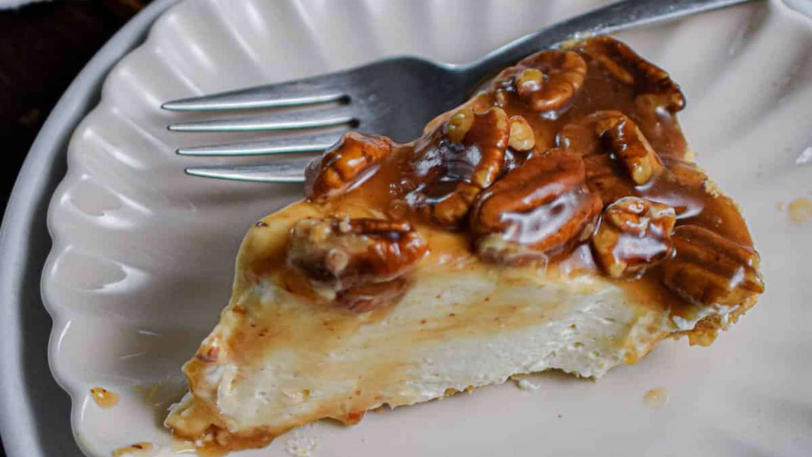 No-Bake Pecan Pie Cheesecake recipe by Lynn's Way of Life.