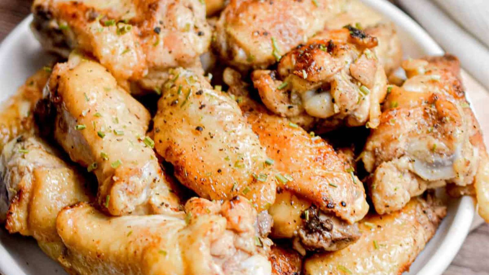 Pan Fried Chicken Wings recipe by Lynn's Way of Life.