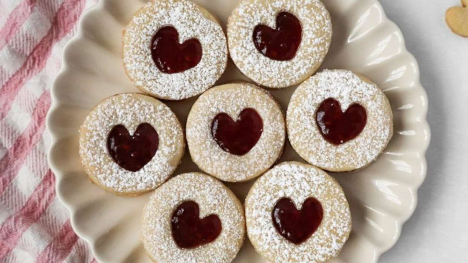 Shortbread Linzer Cookies recipe by My Happy Bakes.