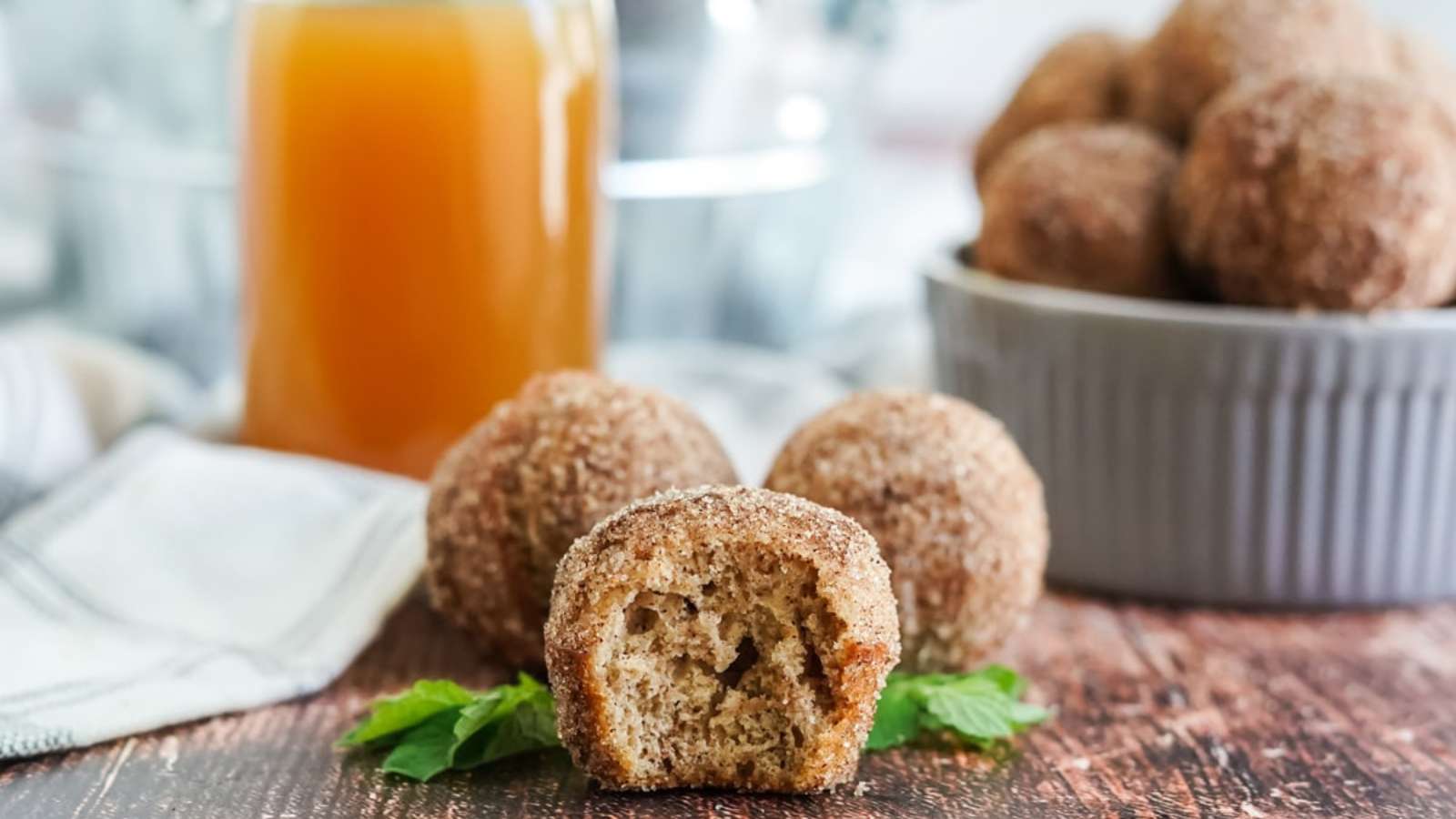 Apple Cider Doughnut Holes recipe by Princess Pinky Girl.