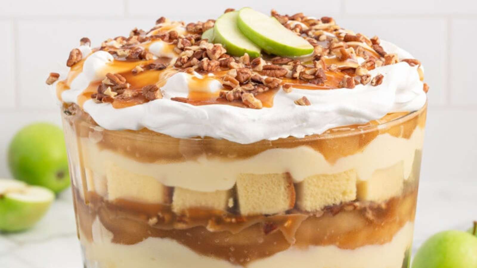 Caramel Apple Trifle recipe by Princess Pinky Girl.