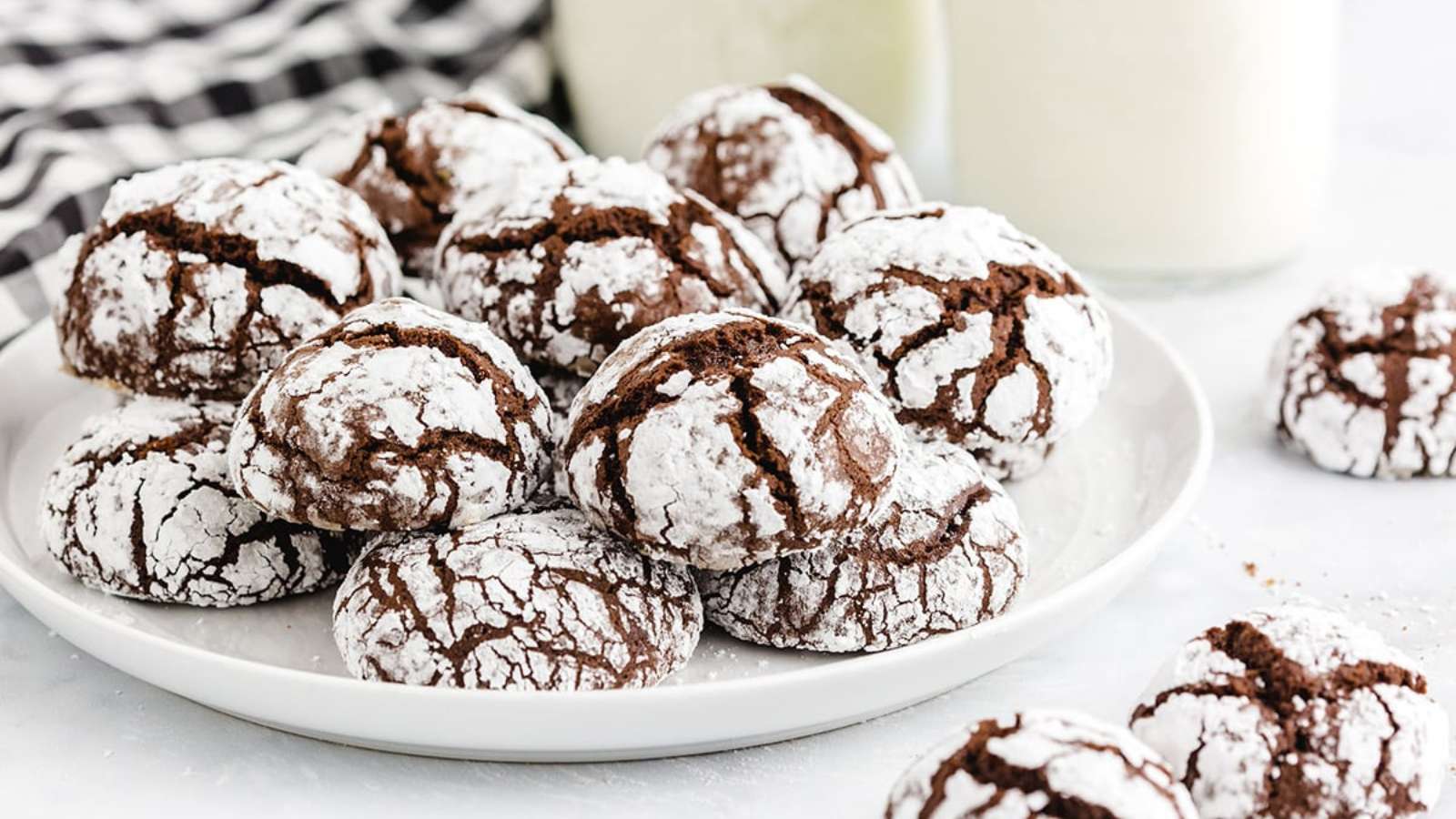 Chocolate Crinkle Cookies recipe by Princess Pinky Girl.