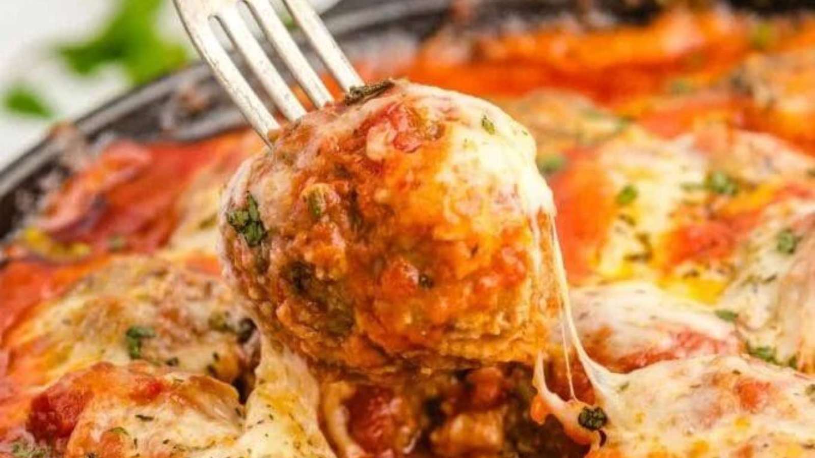 Meatball Parmesan recipe by Princess Pinky Girl.