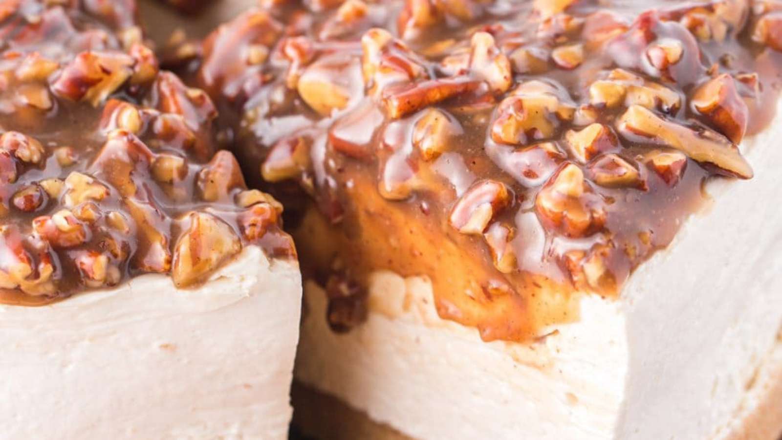 Pecan Pie Cheesecake (No-Bake) recipe by Princess Pinky Girl.