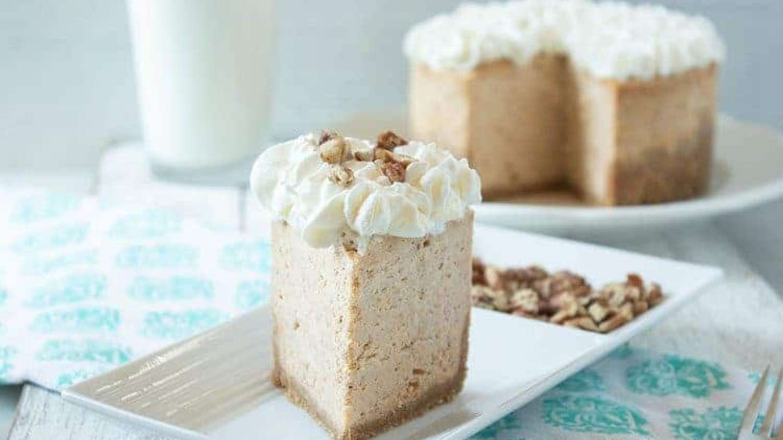 Instant Pot Sweet Potato Cheesecake recipe by Rose Bakes.