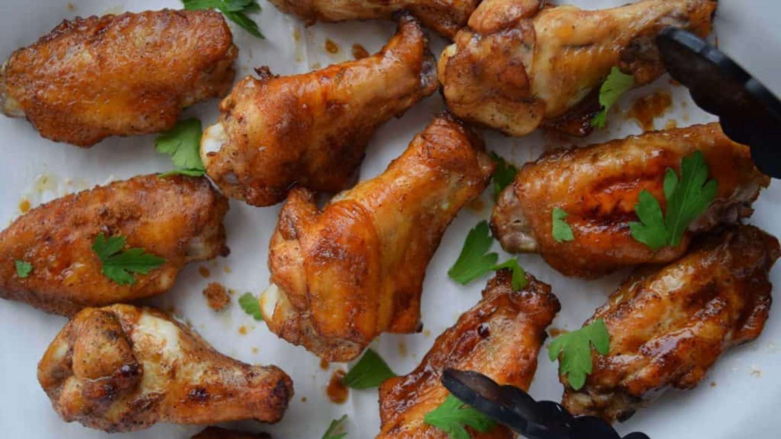 Easy Five Spice Chicken Wings recipe by Seasonal Cravings.