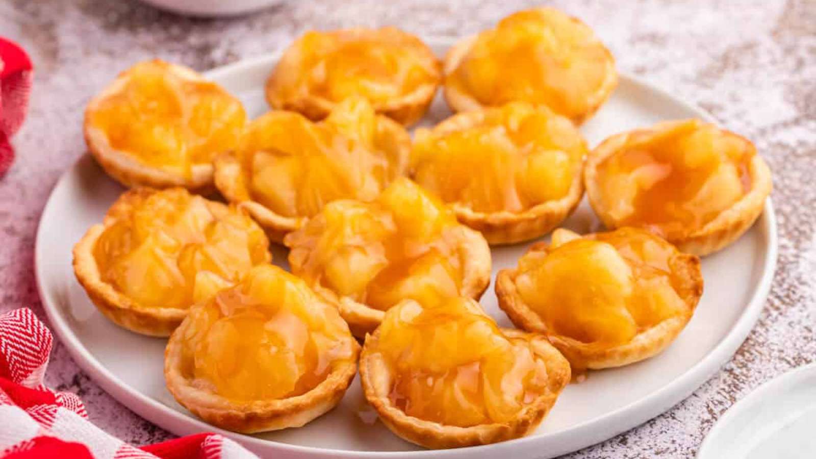 Caramel Apple Tarts recipe by Simply Stacie.