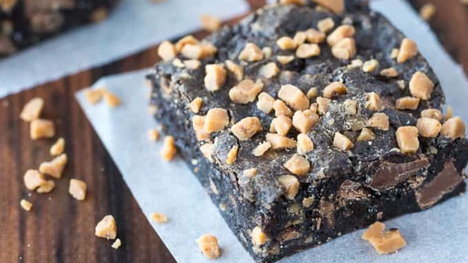 Chocolate Chewy Bars recipe by Simply Stacie.