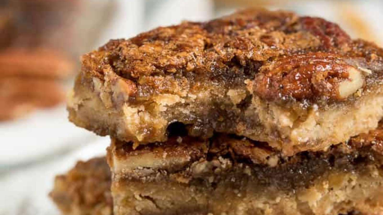 Maple Pecan Squares recipe by Simply Stacie.