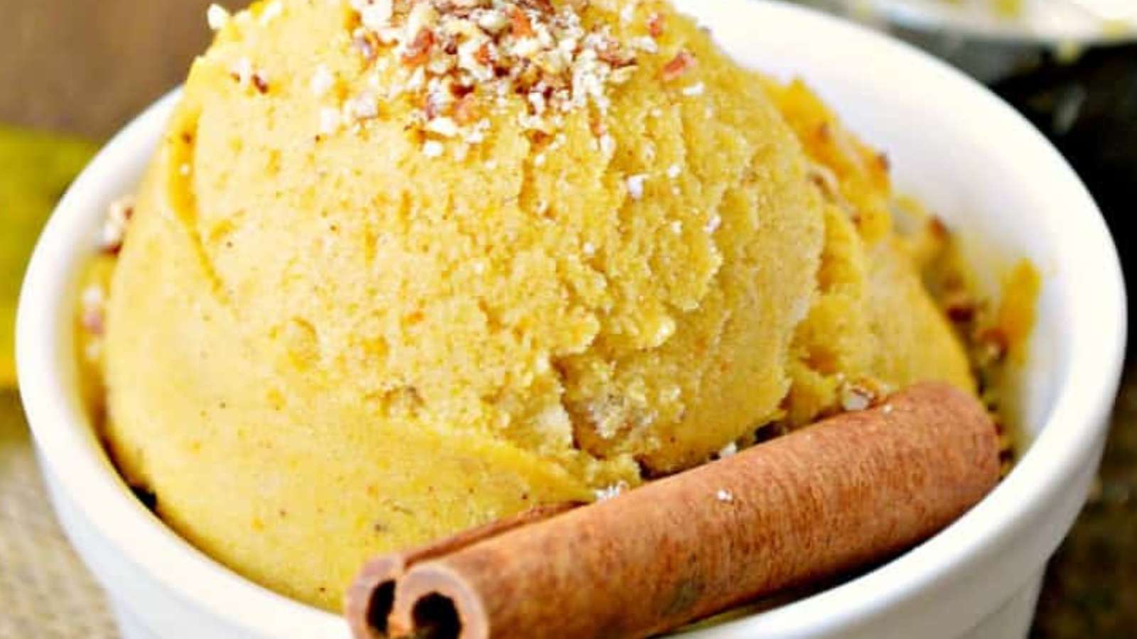 Pumpkin Pie Ice Cream recipe by Simply Stacie.