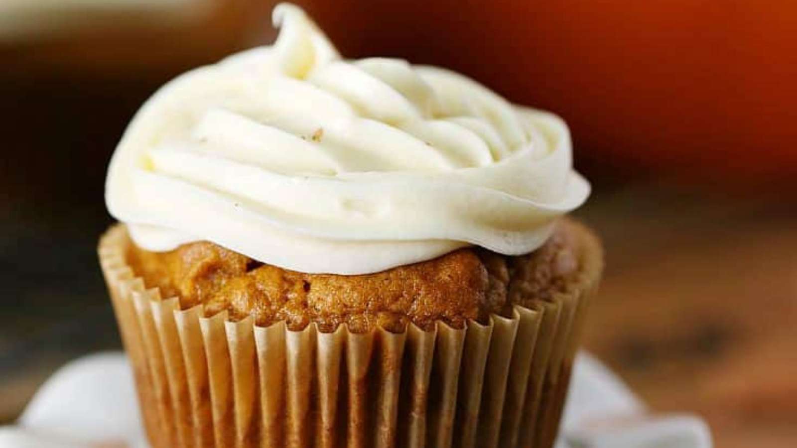 Pumpkin Spice Latte Cupcakes recipe by Simply Stacie.