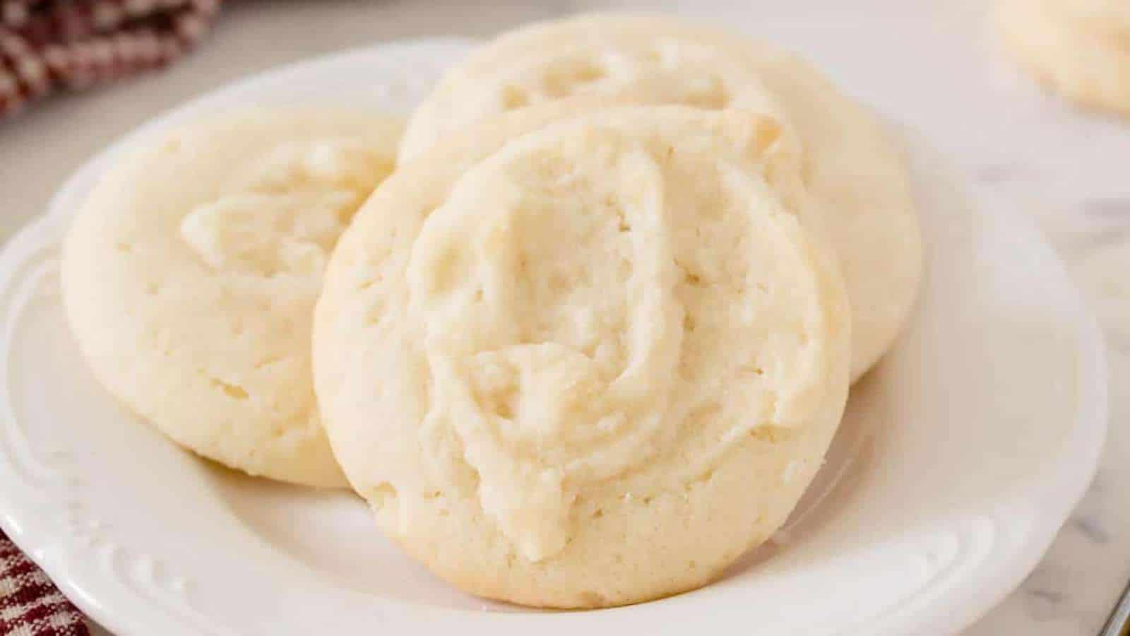 Whipped Shortbread Cookies recipe by Simply Stacie.
