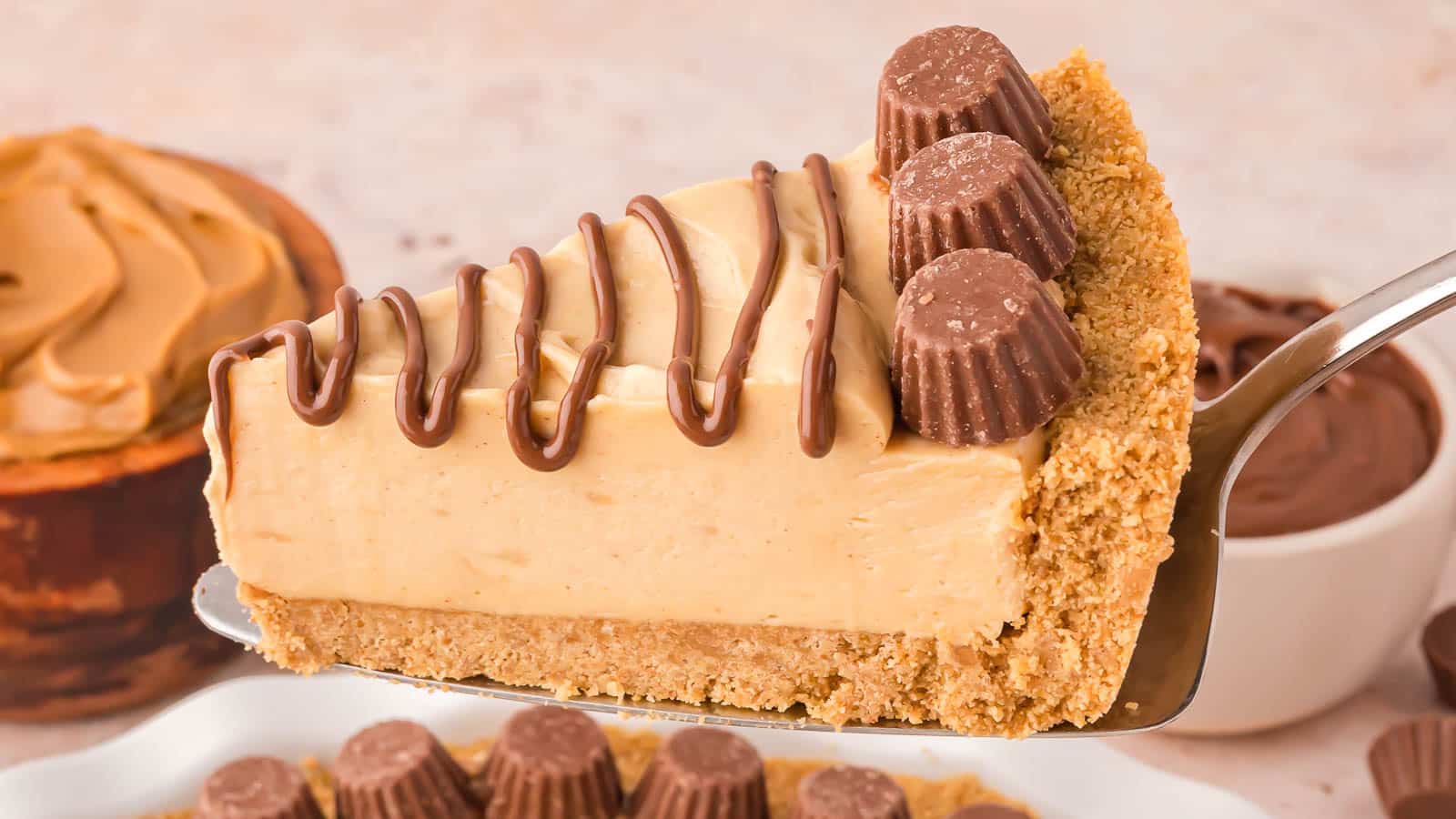 Peanut Butter Pie recipe by Tessie's Table.