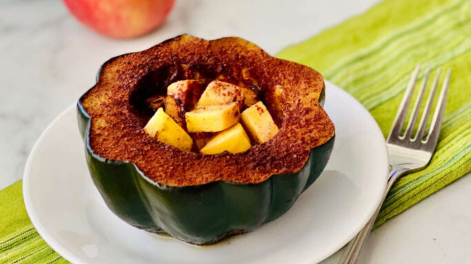 Slow Cooker Acorn Squash recipe by The Short Order Cook.