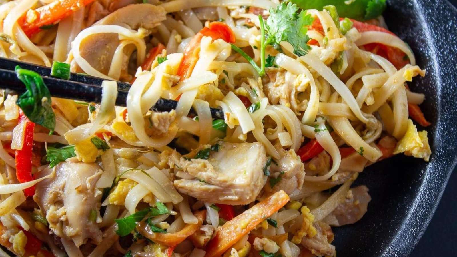 Pad Thai recipe by Two Kooks In The Kitchen.