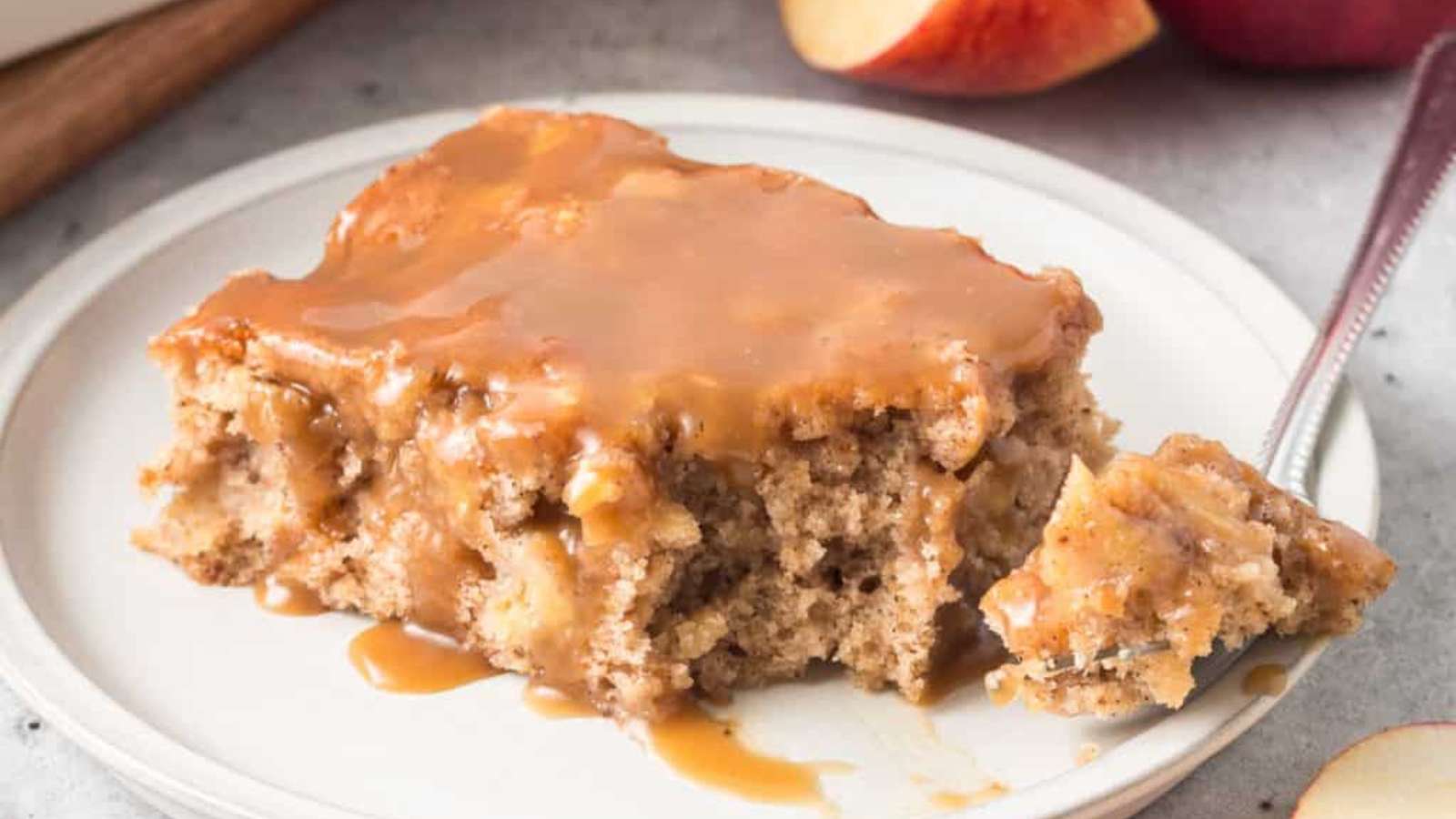 Fresh Apple Cake recipe by Valerie’s Kitchen.