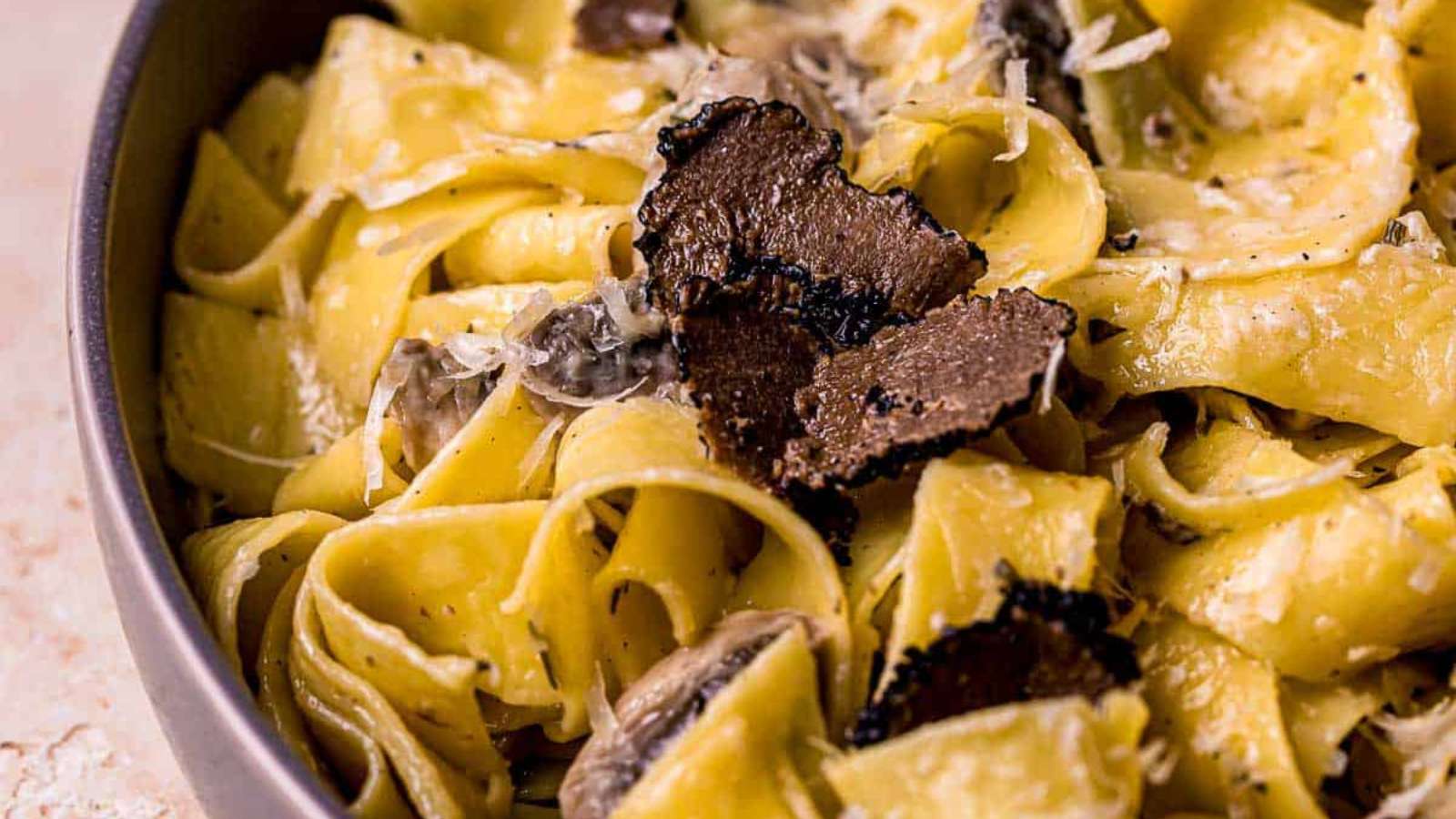 Simple Black Truffle Pasta recipe by Went Here 8 This.