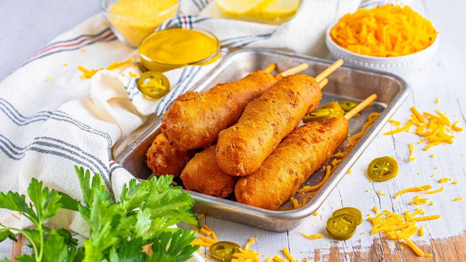 Cheesy Jalapeño Corn Dogs recipe by xoxoBella.