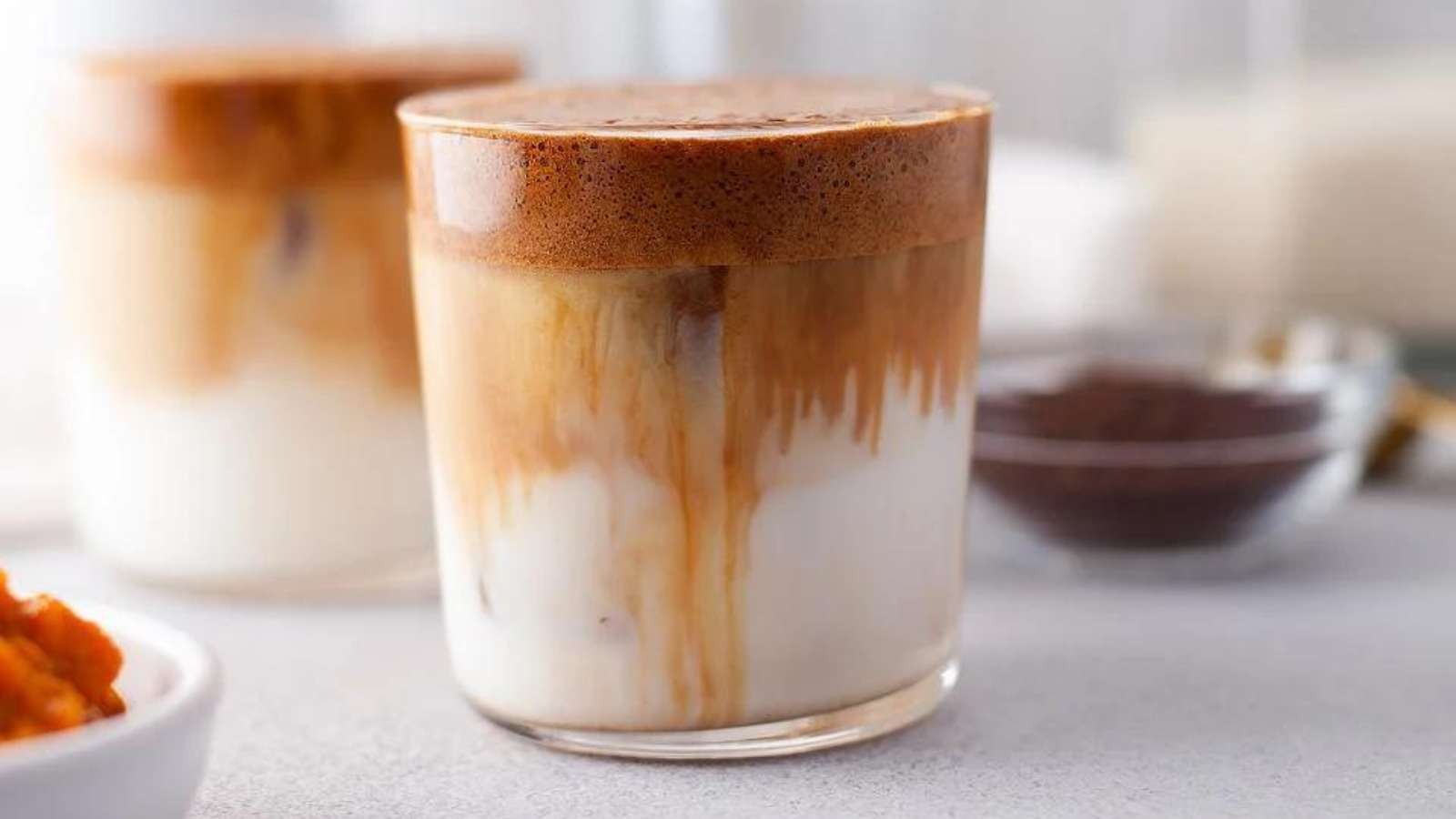 Pumpkin Spice Whipped Dalgona Coffee recipe by xoxoBella.