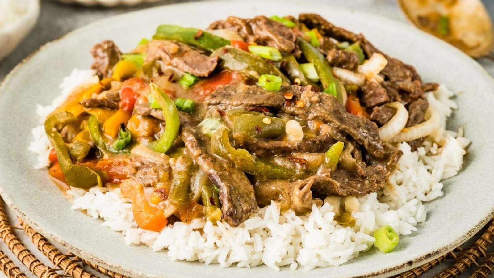 Slow Cooker Pepper Steak recipe by xoxoBella.
