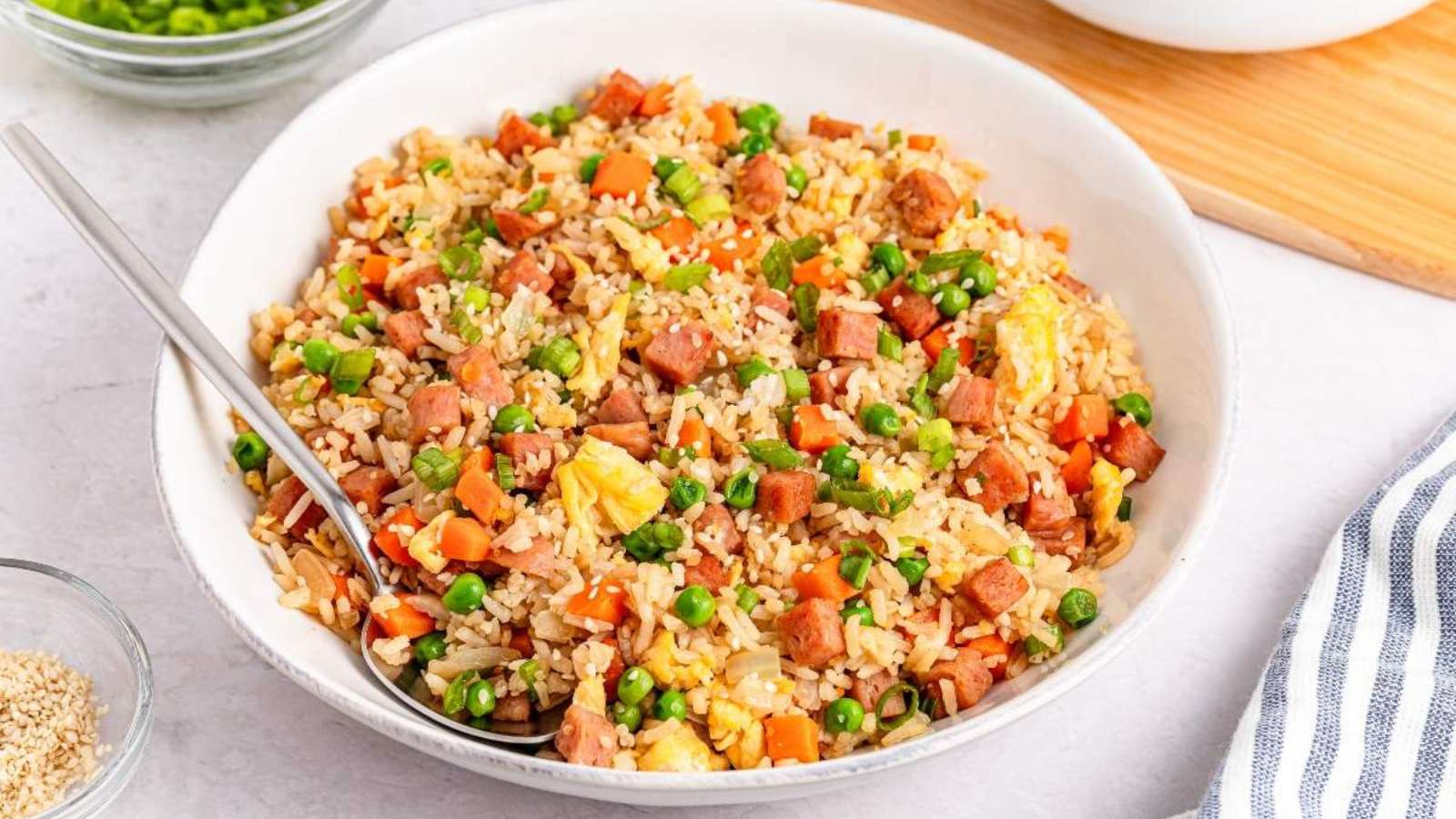 Spam Fried Rice recipe by xoxoBella.