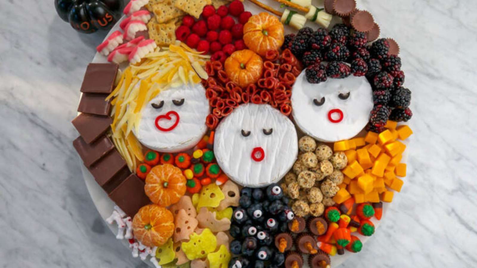 Hocus Pocus Charcuterie Board recipe by A Worthey Read.