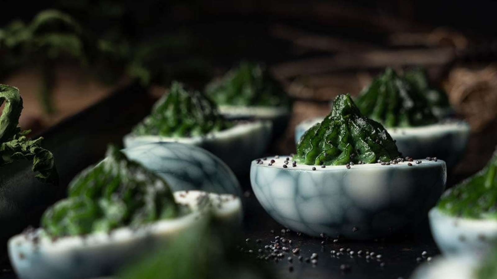 Swamp Eggs recipe by An Edible Mosaic.